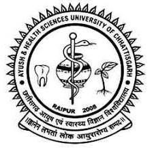 Ayush and Health Sciences University of Chhattisgarh - AHSUC Logo - JPG, PNG, GIF, JPEG